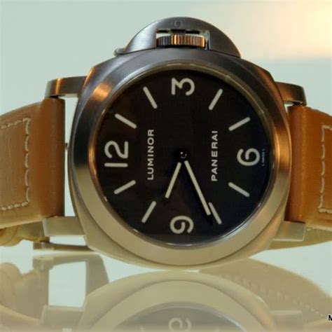 SOLD! Panerai Pam 116 F Titanium/Tobacco Base .